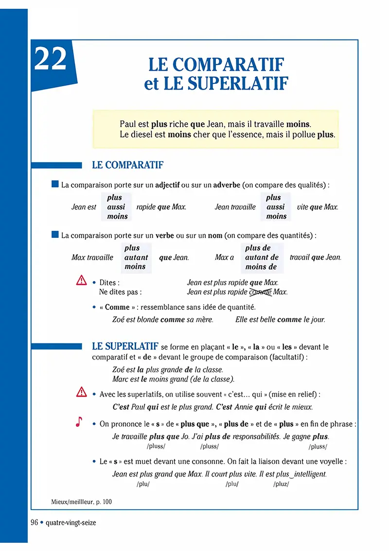 Comparatif